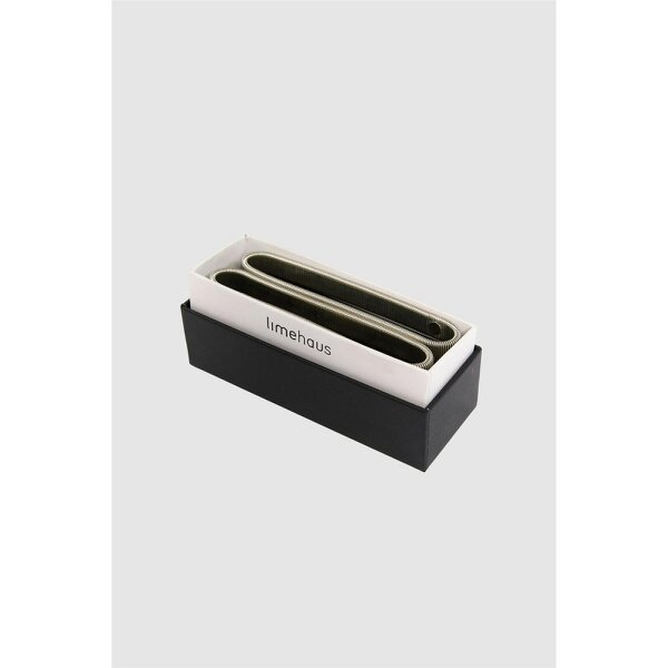Limehaus Silver Metal Armband Set