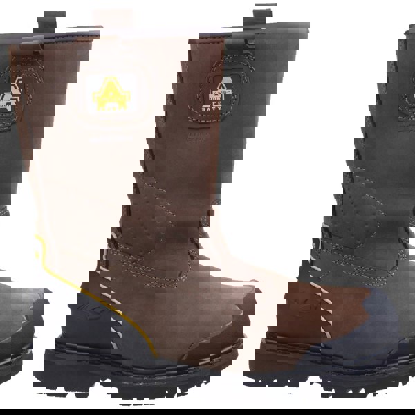 Amblers Safety FS223 Nubuck Brown Safety Boots