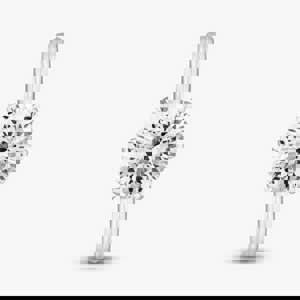 T. H. Baker Platinum Lab Grown 2.01ct Brilliant Cut Diamond Solitaire Ring 01HLY-P012