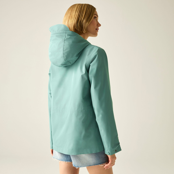 Regatta Womens Bayletta Grid Distress Waterproof Jacket - Ivy Moss