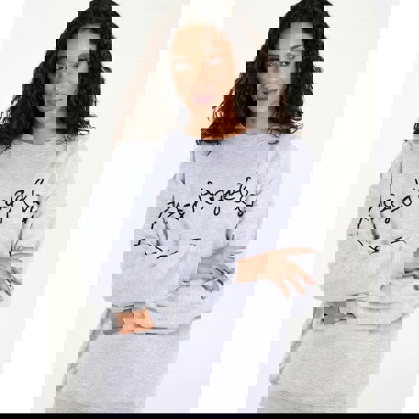 Blue Vanilla Los Angeles Slogan Sweatshirt