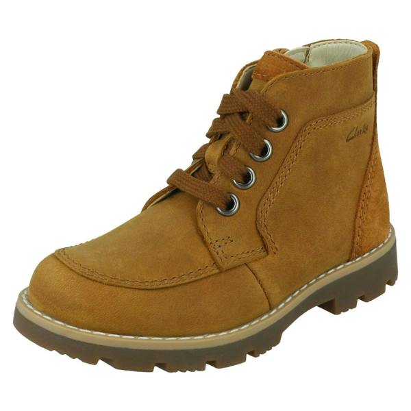 Clarks Boys Clarks Casual Ankle Boots Heath Lace