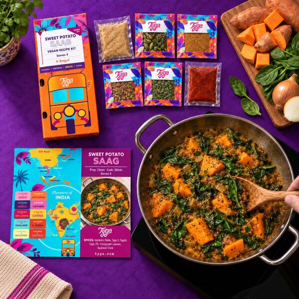 Tyga Foods Sweet Potato Saag