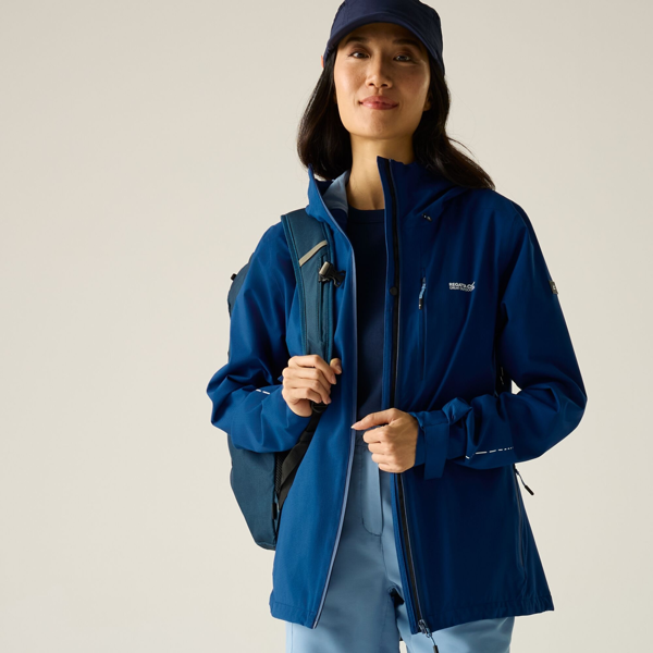 Regatta Womens Oklarna Waterproof Jacket - Aviator Blue