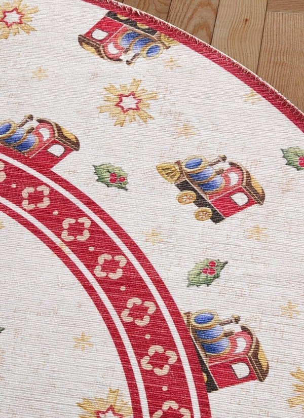 The Rugs Villeroy & Boch Toy's Round Christmas Rug – 160 cm