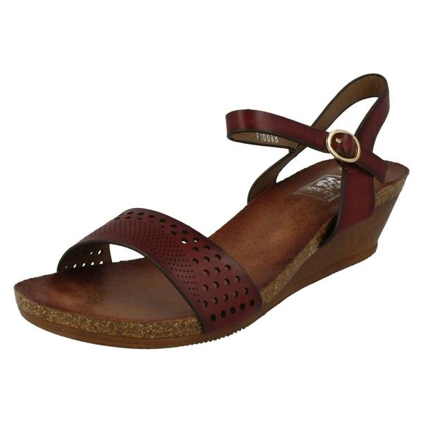 Down to Earth Ladies Down To Earth Wedged Summer Sandals