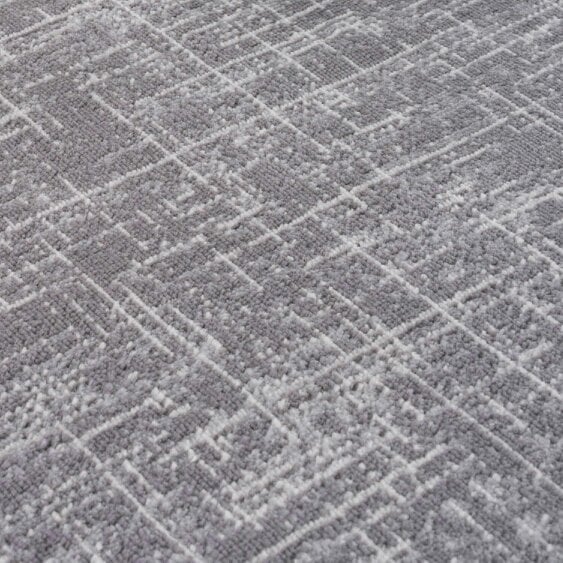 The Rugs Rustic Grey Scandi Design Rug