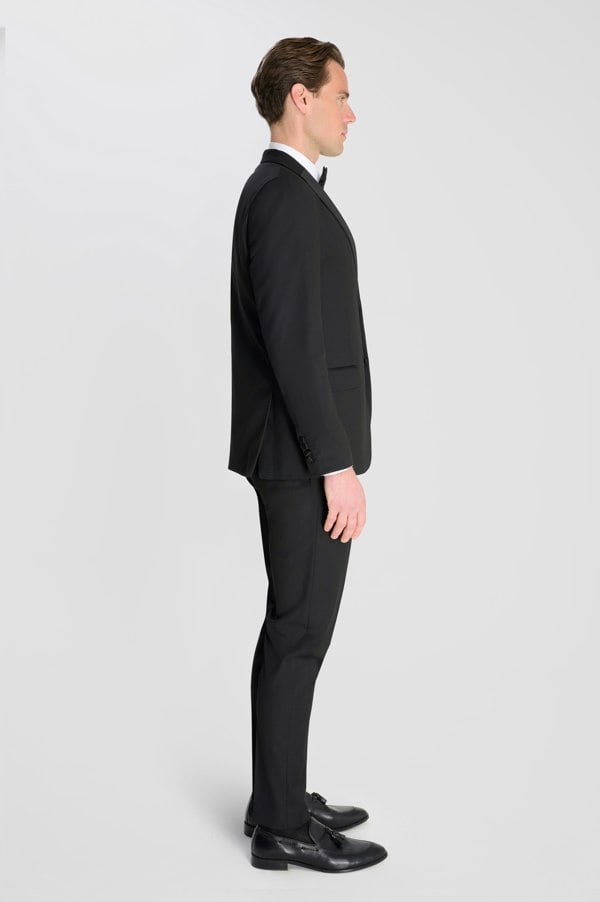 Carter & Jones Edina 3 Piece  Tuxedo Suit Set by Carter & Jones - Black