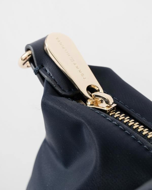 Tommy Hilfiger Poppy TH Womens Small Tote Bag - Space Blue