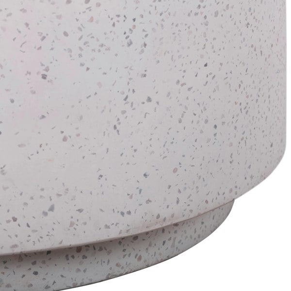 Furniture Edit Terrazzo Light Speckled Indoor or Outdoor Side Table