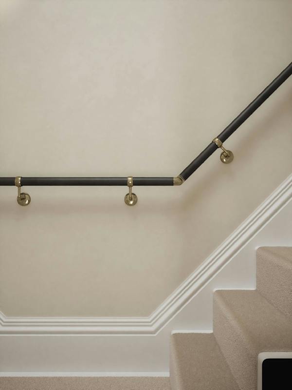 Handrails Direct Enville Charcoal T Shape Handrail System