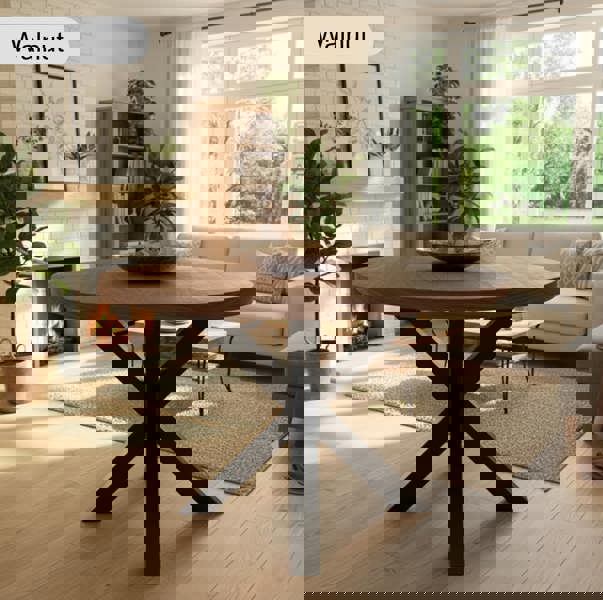 TRL Furniture Sleek and Slender Round&nbsp;Dining Table