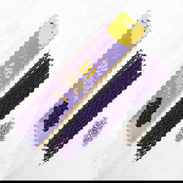 Myga Spirit Incense Stick Set – 4 Unique Scents with Hamsa Holder