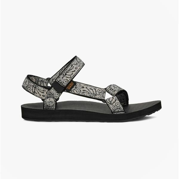 Teva ORIGINAL UNIVERSAL Ankle Strap Sandals   in  Black/White