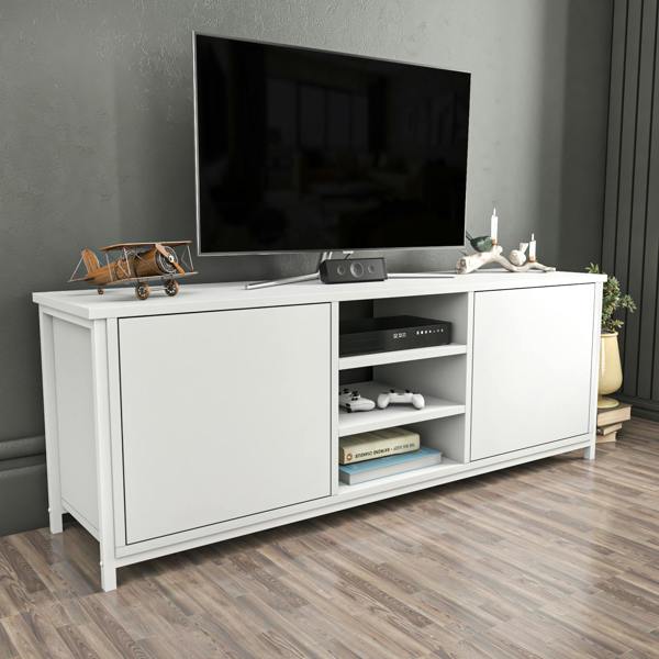 Decorotika Otis Modern Tv Stand TV Cabinet for TV's up to 63"