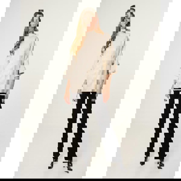 Blue Vanilla Circle Rhinestone Jumper