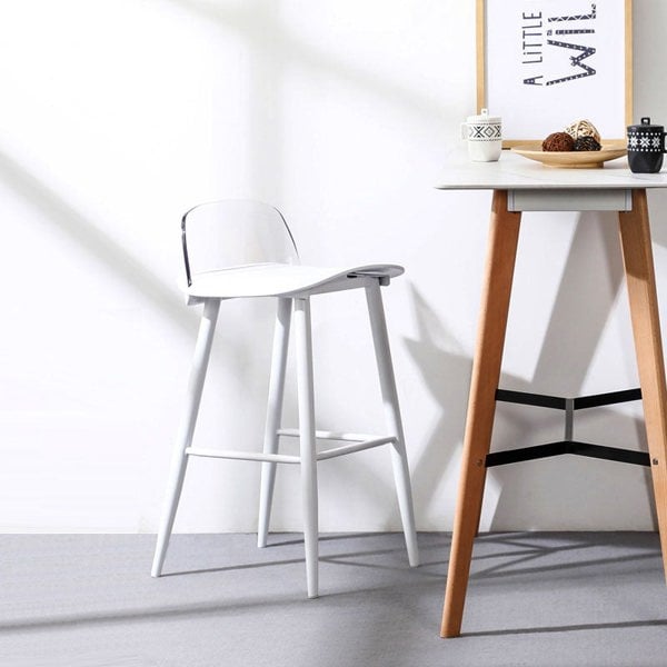 DhiaJureen Nordic Bar Stool, Wooden-Ritconcept-Rit Concept