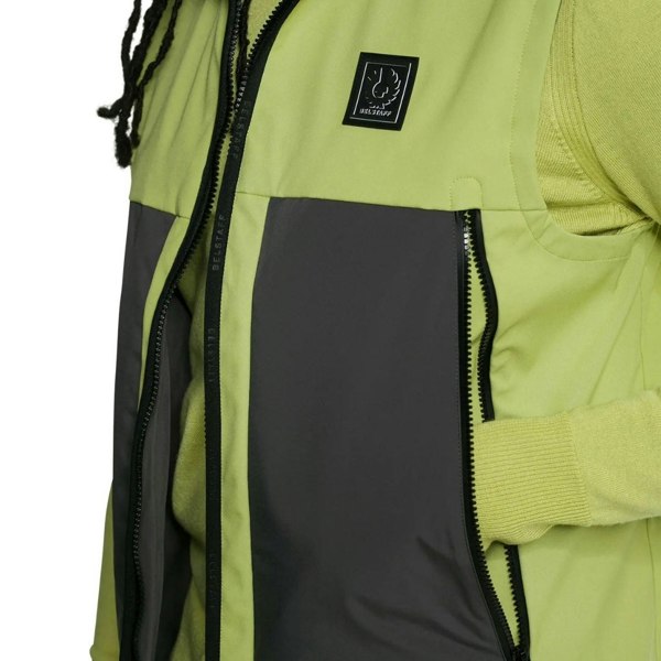 Belstaff Ratio Lime Green Gilet Jacket XS