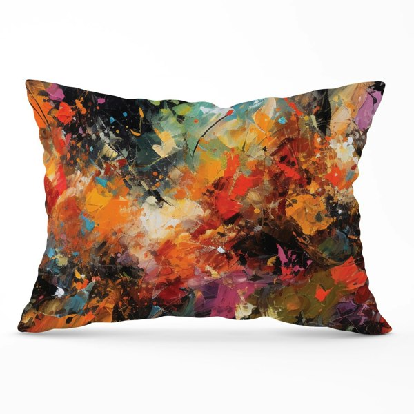 Warren Reed A Vibrant Abstract Painting Cushions