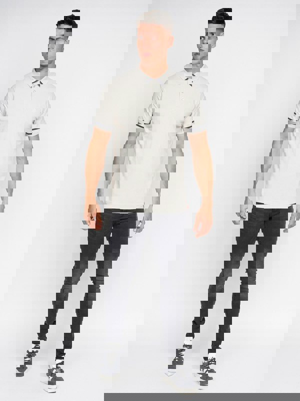 Duck and Cover Trippere Polo Off White