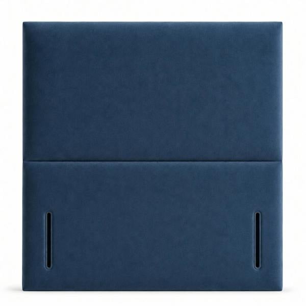Great British Beds Plain Headboard - Blue Plush