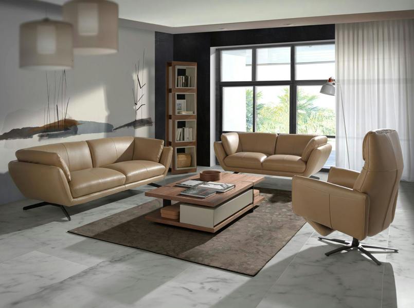 Angel Cerdá Leather Swivel Relax Armchair Arena 5086