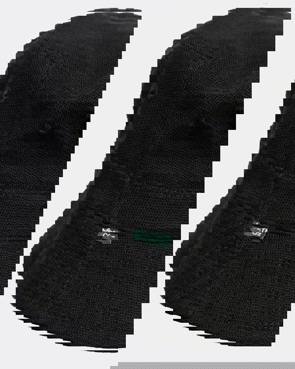 Lacoste Organic Cotton Bucket Hat - Black 031