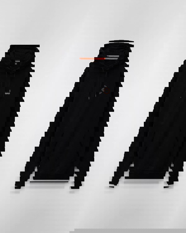 Napapijri Badge Mens Hoodie - Black Beauty 941