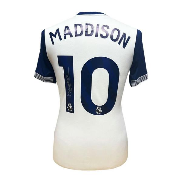 Unbranded James Maddison signed Tottenham 2024/25 Home shirt — Unframed