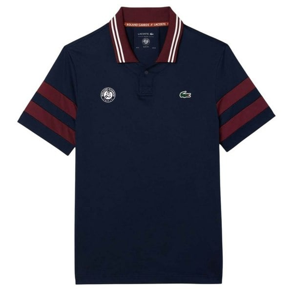 Lacoste Mens Roland Garros Daniil Medvedev Slim Polo Shirt - Multicoloured
