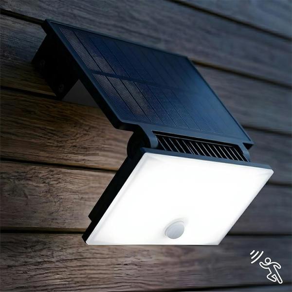 Milagro Fuji Solar Floodlight 800Lm 4000K Ip44 Black