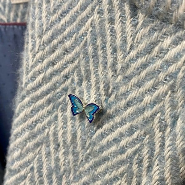 Enamelled Butterfly Brooch - Reeves & Reeves