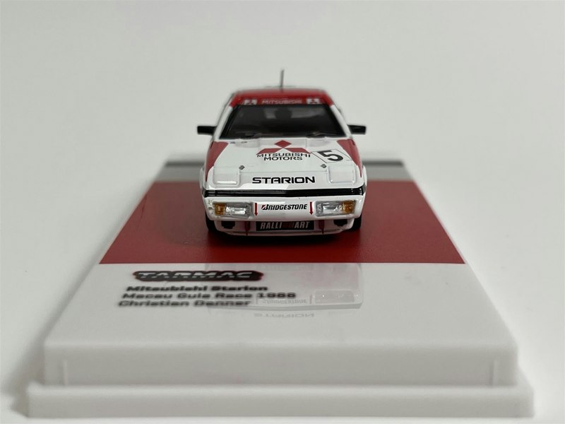 Tarmac Mitsubishi Starion Macau Guia Race 1988 Christian Danner #5 1:64 Tarmac Works T6405588MGP05