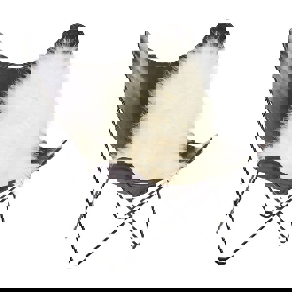 Icelandic Sheepskin | Long Wool | 100-120 cm Off White