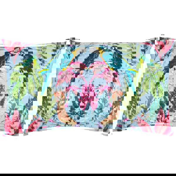 Wylder Kali Birds Outdoor Cushion Cover - Sky Blue