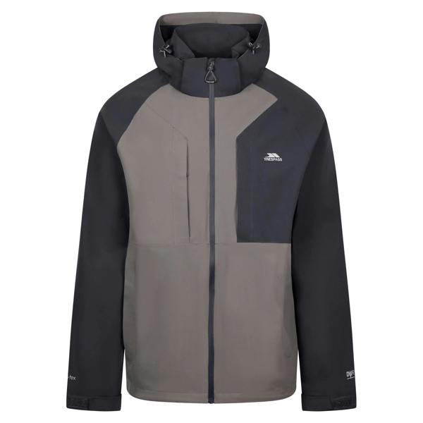 Trespass Mens Fala Outdoor Jacket - Storm Grey - 