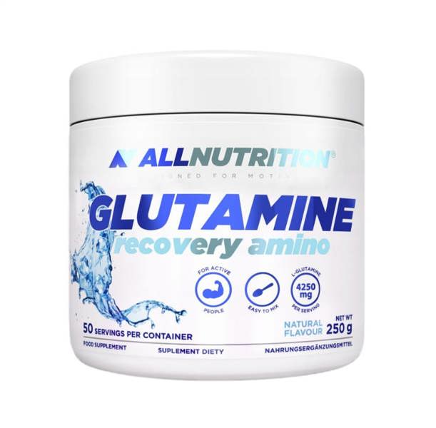 Allnutrition Glutamine Recovery Amino, Natural - 250g
