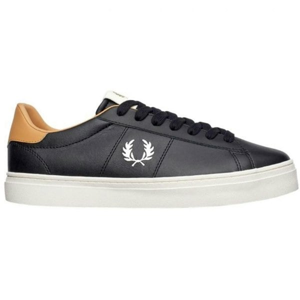 Fred Perry Spencer Vulc Leather B8350 102 Trainers - Black