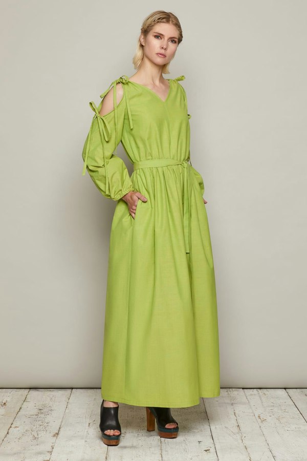 Bo Carter Elisabet Dress - Green