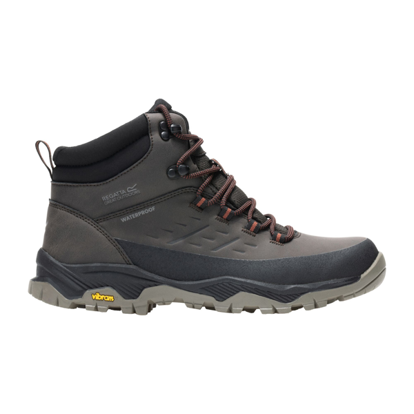Regatta Mens Blake Walking Boots - Peat/Burnt Henna