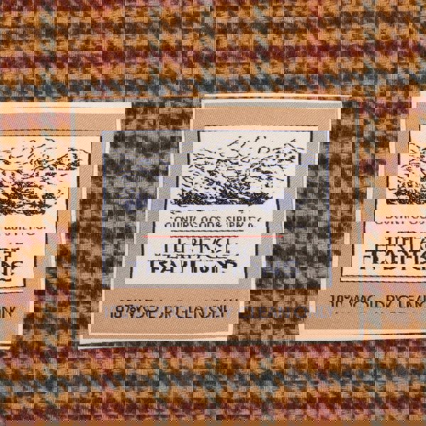 Luxurious Check Wool Scarf - 100% Pure Mongolian Wool