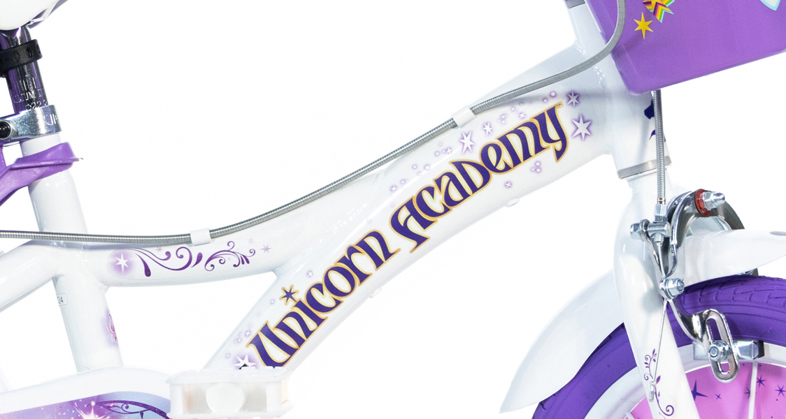 Dino Bikes Dino Unicorn Academy 14 Inch Bicycle