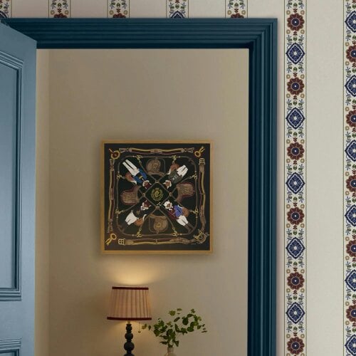 Joules Original Jonty 50 X 50 Wood Frame | Blue