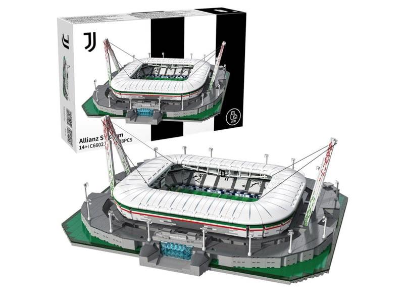 CaDA Juventus FC Allianz Stadium 3638pc Brick Construction Set