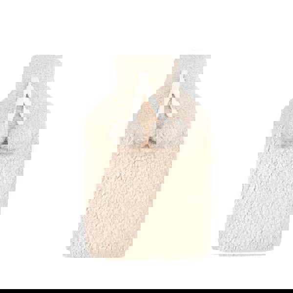 Smart Living Hot Water Bottle - Teddy - Natural