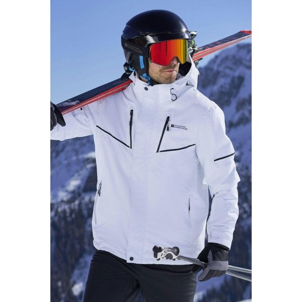 Mountain Warehouse Mens Galactic III Extreme Ski Jacket - White