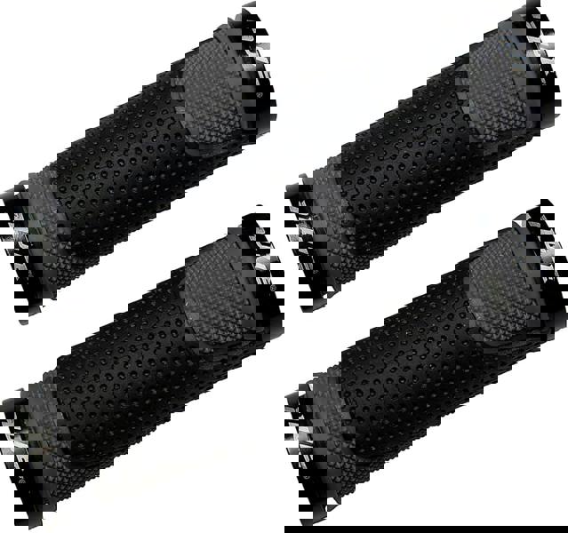 Awe AWEGrip™ Alloy BMX MTB Bike/Bicycle Handlebar Black/Grey Locking Grips