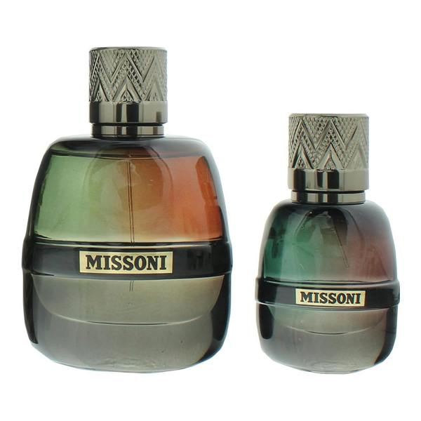 Missoni Pour Homme Eau de Parfum 100ml + Eau de Parfum 30ml Gift Set for Him