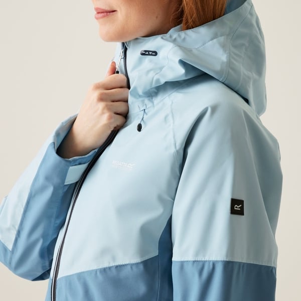 Regatta Women's Wentwood IX 3 in 1 Waterproof Jacket - Clear Sky / Coronet Blue