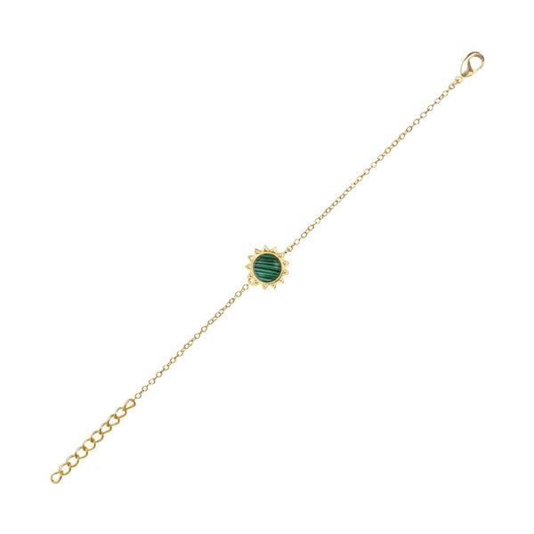 Stellar Elegance - Chakra Bracelet Malachite - Lila Rasa